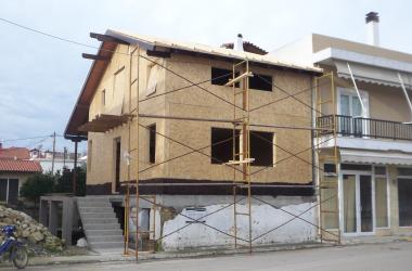 Προσθήκη ορόφου  πανωσήκωμα ξύλινα ενεργειακά σπίτια ξενώνες κατασκευή