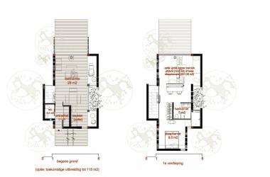 prefabribated wooden houses at Greece