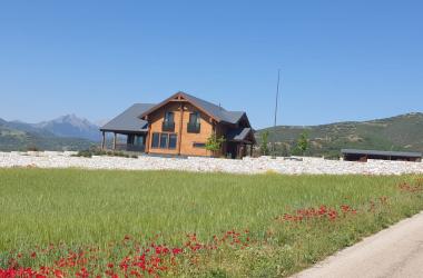 Log house ξύλινα σπίτια κατοικίες Βασίλαινας ενεργειακές οικολογικές 