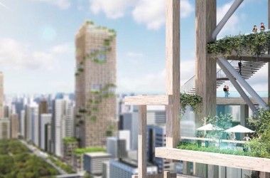 Ο μεγαλύτερος ξύλινος ουρανοξύστης στον κόσμο στο Τόκυο